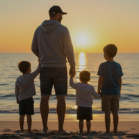 Copertina della poesia 'Ai miei figli'  