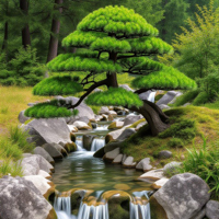 Copertina della poesia 'Bonsai'  